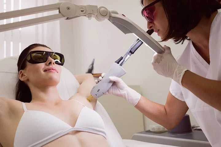 Diodlaser Hårborttagning Brasiliansk + armhålor 3x