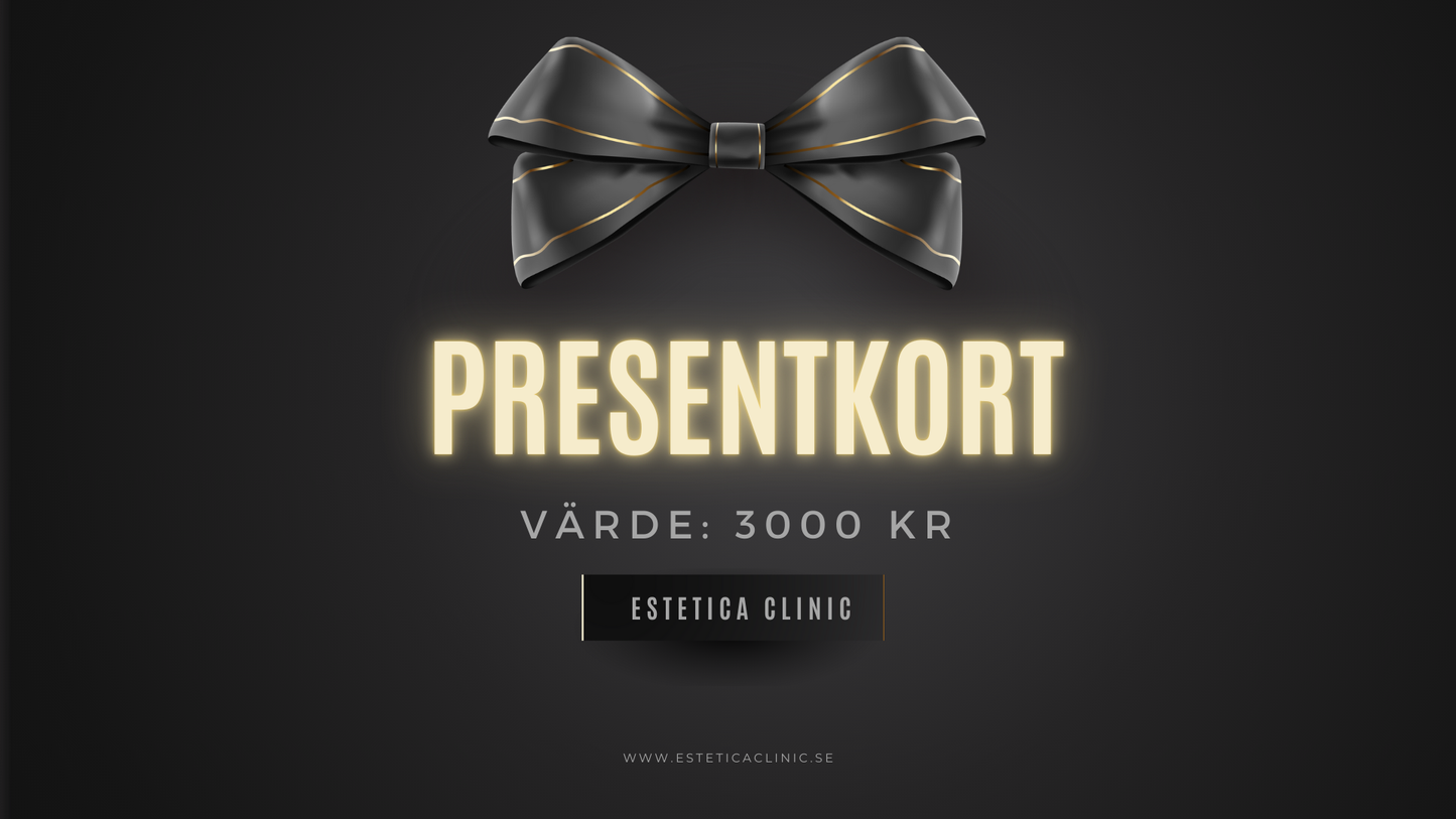 Presentkort 3000 KR