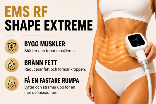 - EMS RF Shape Extreme 3 gånger 1 område -